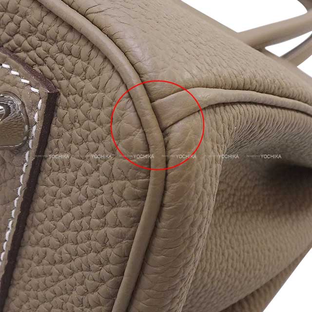 [Pre-loved] HERMES Handbag Birkin30 Etoupe Veau Jonathan Silver HW Stamp Y[LIKE NEW][Authentic]