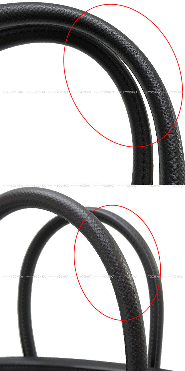 [Pre-loved] HERMES Handbag Birkin30 Noir (Black) Ever Grain Silver HW Stamp B[LIKE NEW][Authentic]