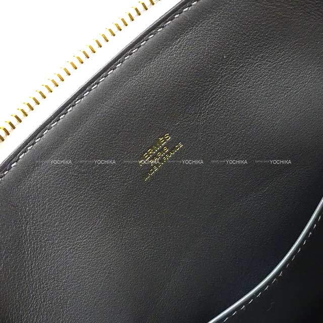 HERMES Shoulder bag Bolide1923 25 Graphite/New Gris Perle Veau Epsom Gold HW Stamp B[BRAND NEW][Authentic]