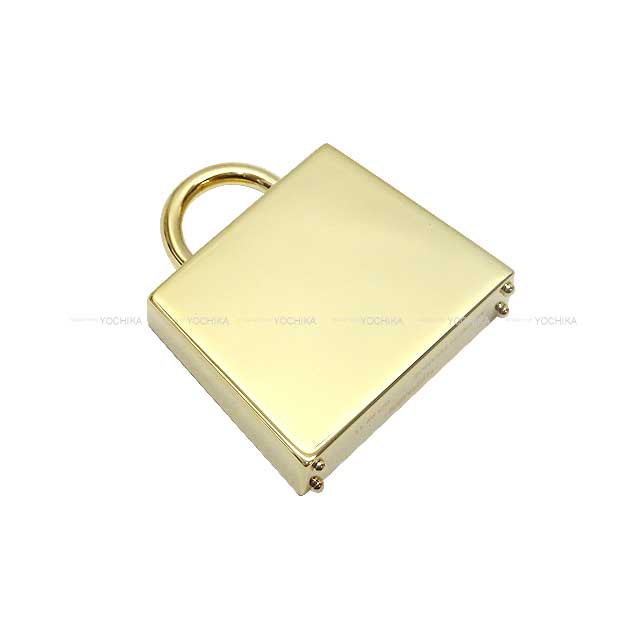 HERMES bagcharm Pendant Curiosite Curiosite Kelly Blue Gold plated palladium Gold HW[BRAND NEW][Authentic]