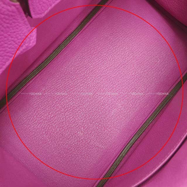 [Pre-loved] HERMES Handbag Birkin25 Magnolia Veau Jonathan Silver HW Stamp C[LIKE NEW][Authentic]