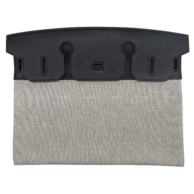 2021AW HERMES Handbag Birkin30 3EN1 (3in1) Noir (Black) Veau Jonathan/Evercalf/Toile Goeland Silver HW Stamp B[BRAND NEW][Authentic]