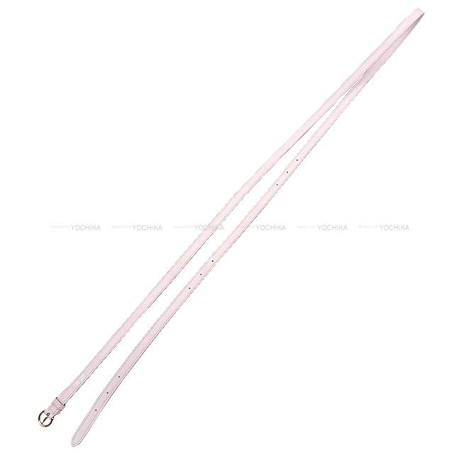 HERMES Shoulder bag Kelly Danse Mauve Pale Evercalf Silver HW Stamp U[EXCELLENT][Authentic]