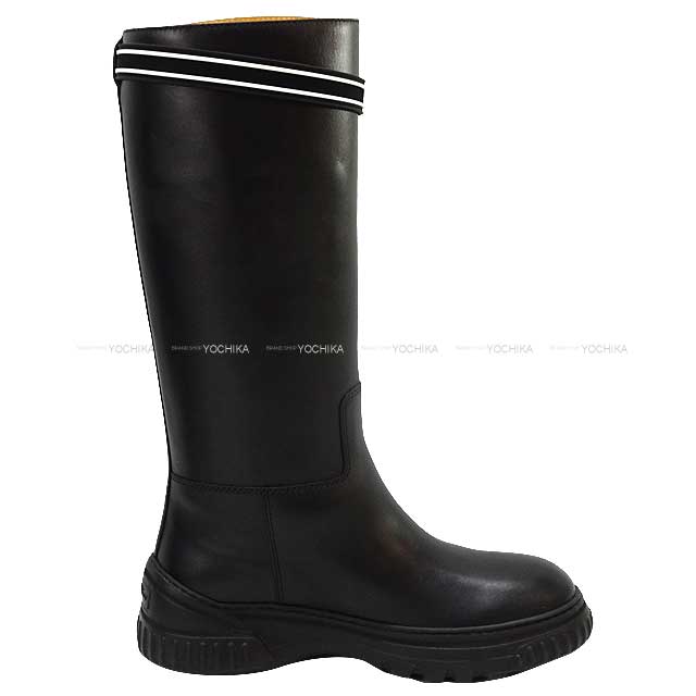 Dior boots Long Boots D-racer #37 Noir (Black) Calfskin #37 KCI781VEA_S17X[BRAND NEW][Authentic]