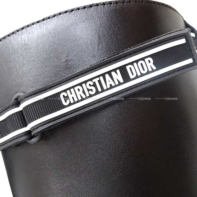 Dior boots Long Boots D-racer #37 Noir (Black) Calfskin #37 KCI781VEA_S17X[BRAND NEW][Authentic]