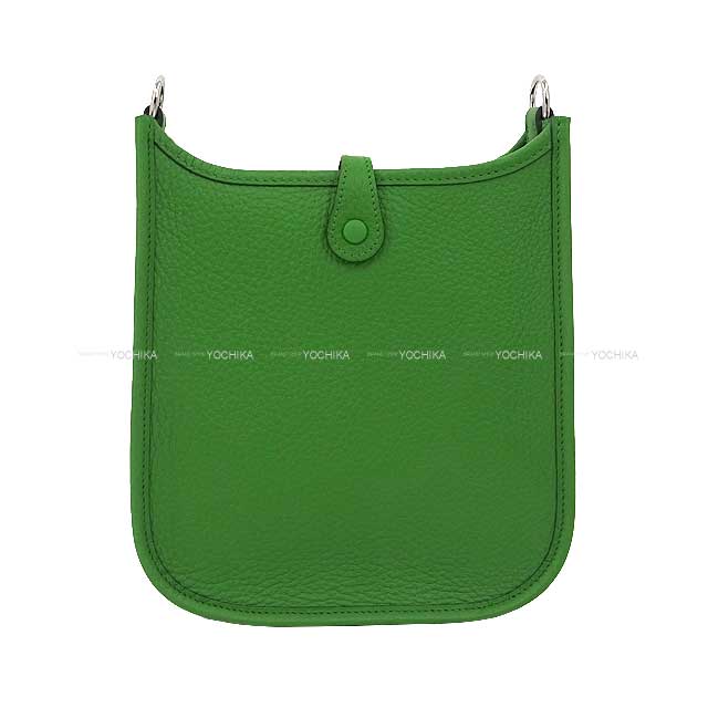 HERMES Shoulder bag Evelyne 16 TPM Vert Yucca Taurillon Clemence Silver HW Stamp B[BRAND NEW][Authentic]