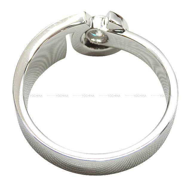 CHANEL ring Eternal Ring No.5 #61 White Gold 18KWG/Diamond 0.26ct #61 White Gold HW J12002[ALMOST NEW][Authentic]