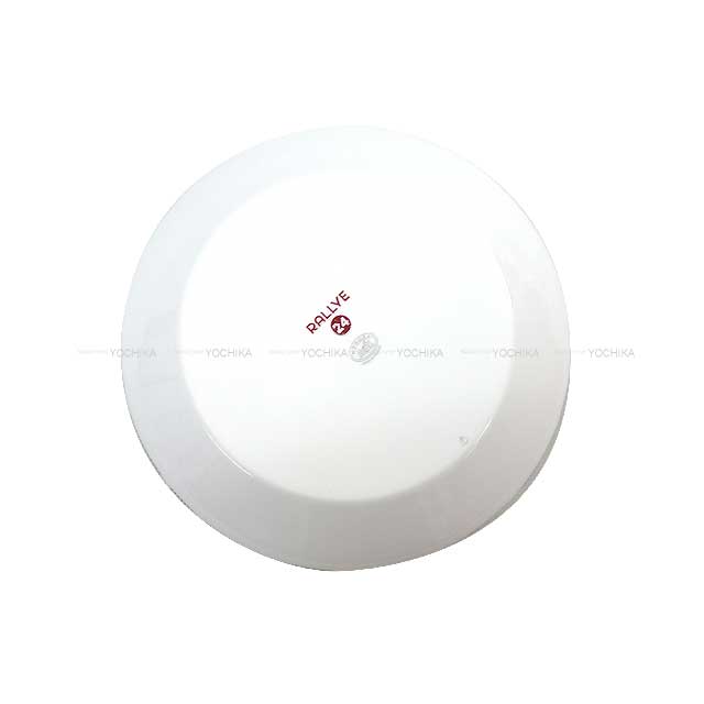 HERMES Plate Oval Plate Deletion Salad Bowl FALLYE24 13.5Cm Blanc (White)/Grey Porcelain[EXCELLENT][Authentic]