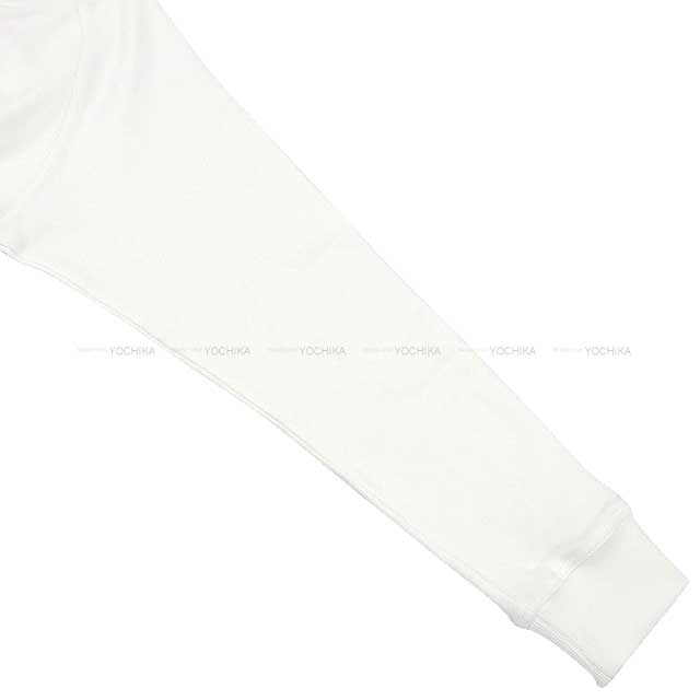 2023 SS  HERMES Sweat Long sleeve shirt Chevaloscope #34  Blanc (White)/Multicolor Cotton[BRAND NEW][Authentic]