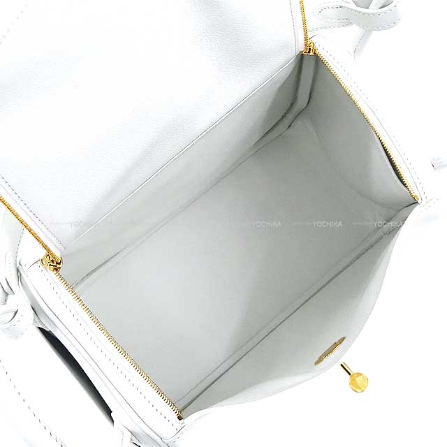 HERMES Shoulder bag Lindy 26 New White Evercolor Gold HW Stamp B[BRAND NEW][Authentic]