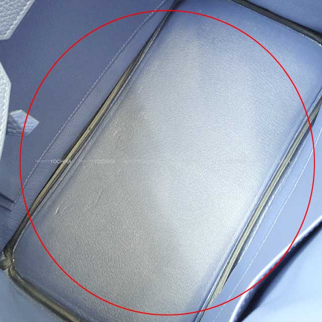 [Pre-loved] HERMES Handbag Birkin30 Bleu Brighton Veau Jonathan Gold HW Stamp C[LIKE NEW][Authentic]