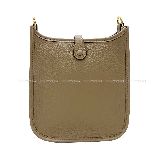 HERMES Shoulder bag Evelyne 16 TPM Beige Marfa Taurillon Clemence Gold HW Stamp W[BRAND NEW][Authentic]