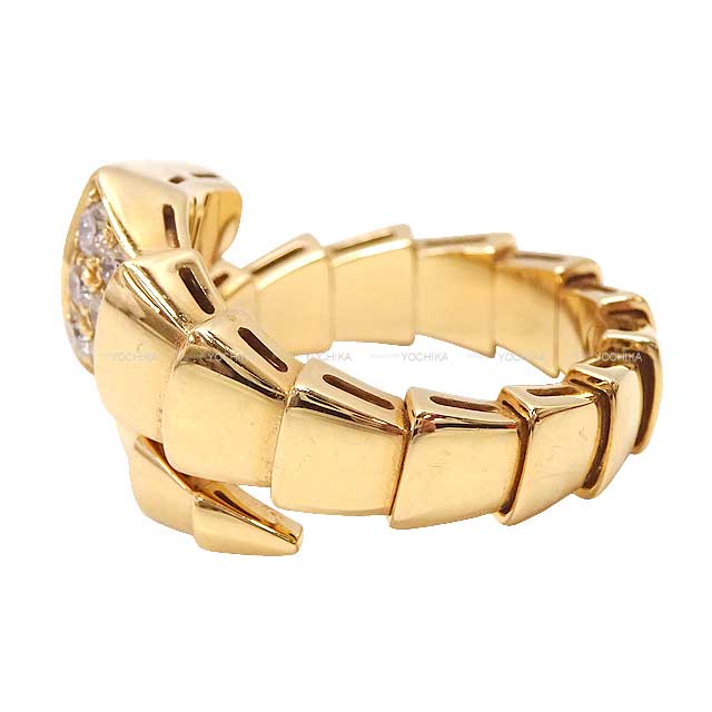 [Pre-loved] 11683 ring Serpenti Viper Single Diamond K18YG 345206[LIKE NEW][Authentic]