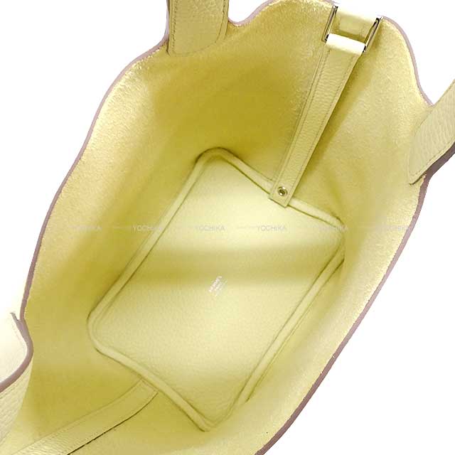 HERMES Handbag Picotin Lock 18 PM Jaune Milton Taurillon Clemence Silver HW Stamp K[BRAND NEW][Authentic]