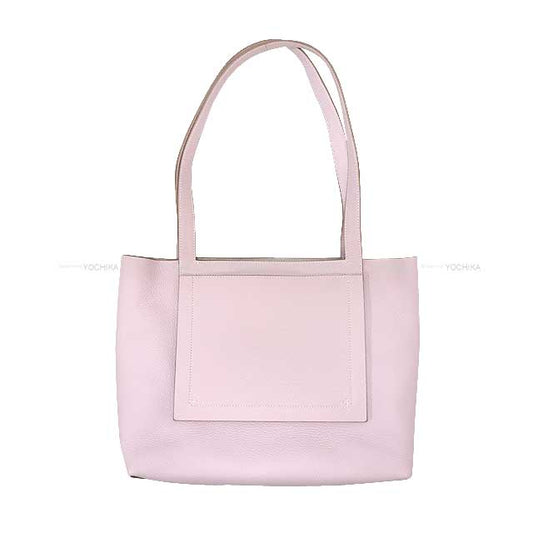 [Pre-loved] HERMES tote bag Cabasellier 31 Mauve Pale Taurillon Clemence Stamp U[LIKE NEW][Authentic]