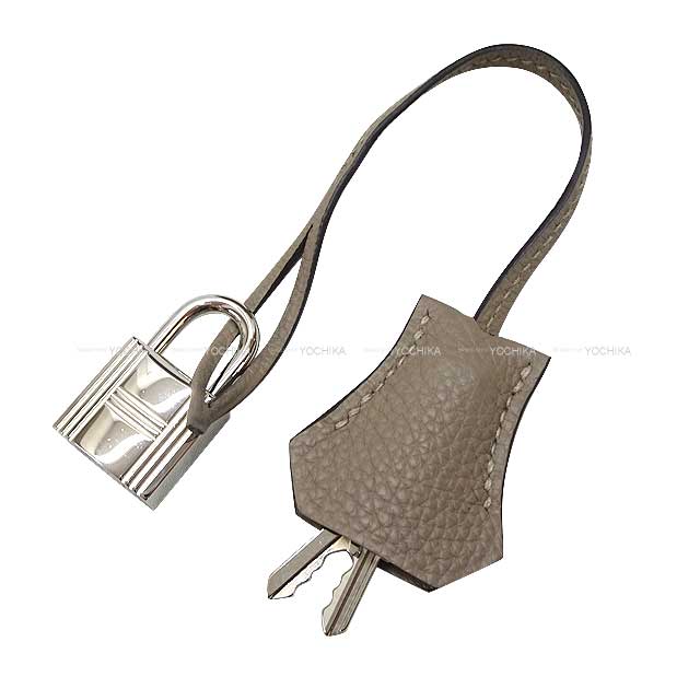 [Pre-loved] HERMES Shoulder bag Kelly28 Retourne Gris Asphalte Veau Jonathan Silver HW Stamp C[LIKE NEW][Authentic]