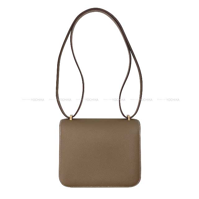 HERMES Shoulder bag Constance 3 18 Miroir Etoupe Veau Epsom Rose Gold HW Stamp W[BRAND NEW][Authentic]