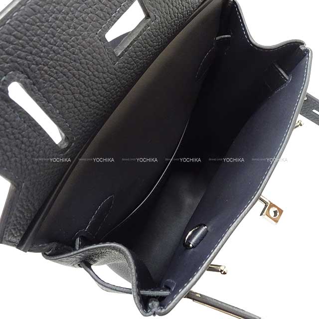 HERMES Shoulder bag Hac a Dos PM Caban Veau Jonathan Silver HW Stamp B[BRAND NEW][Authentic]