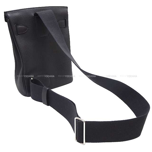 HERMES Shoulder bag Hac a Dos PM Caban Veau Jonathan Silver HW Stamp B[BRAND NEW][Authentic]