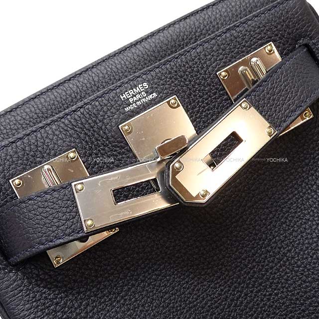 HERMES Shoulder bag Hac a Dos PM Caban Veau Jonathan Silver HW Stamp B[BRAND NEW][Authentic]
