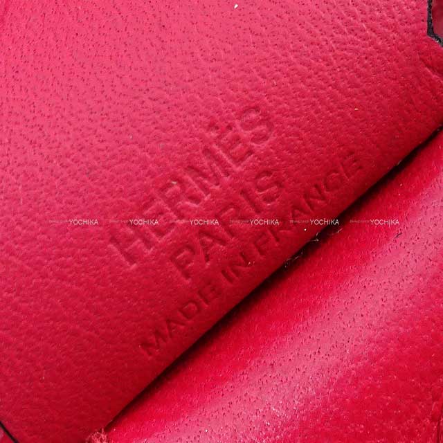 HERMES bag charm Rodeo Pegasus PM Framboise Agneau Milo/Veau Swift Stamp B[BRAND NEW][Authentic]