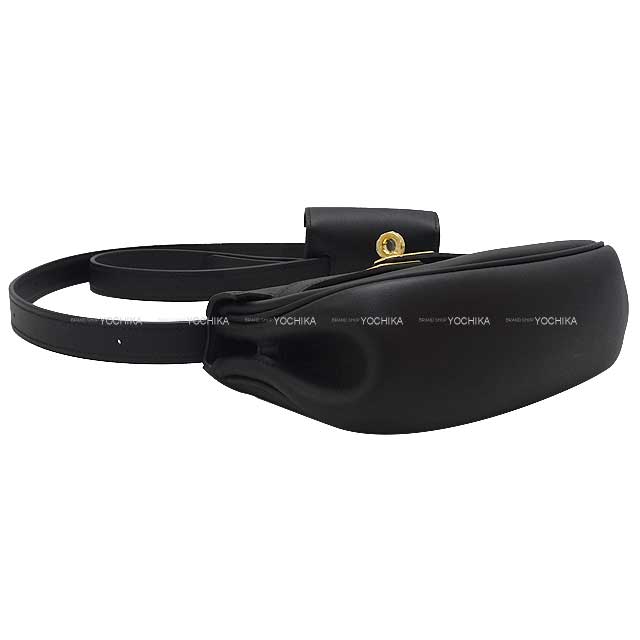 2023 SS limited HERMES Shoulder bag Kelly Moove Noir (Black) Evercalf Gold HW Stamp B[BRAND NEW][Authentic]