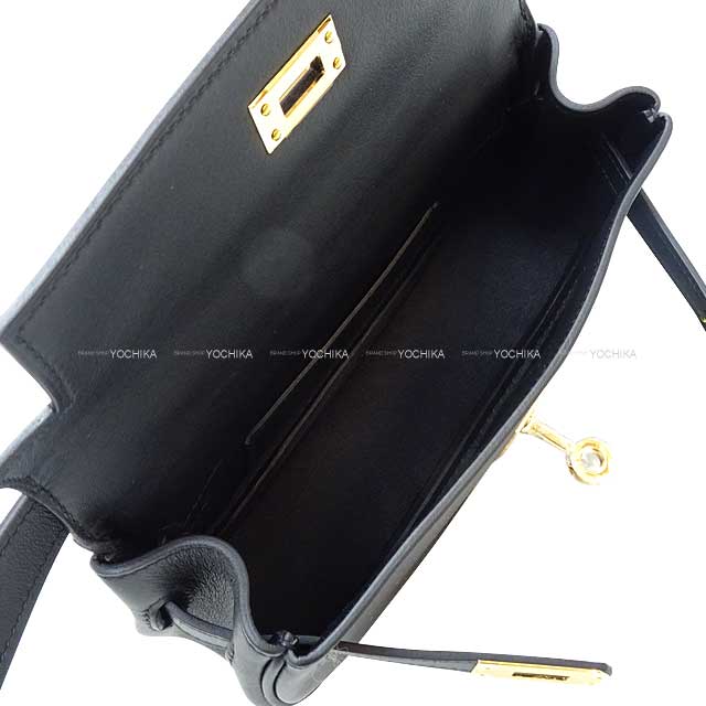 2023 SS limited HERMES Shoulder bag Kelly Moove Noir (Black) Evercalf Gold HW Stamp B[BRAND NEW][Authentic]