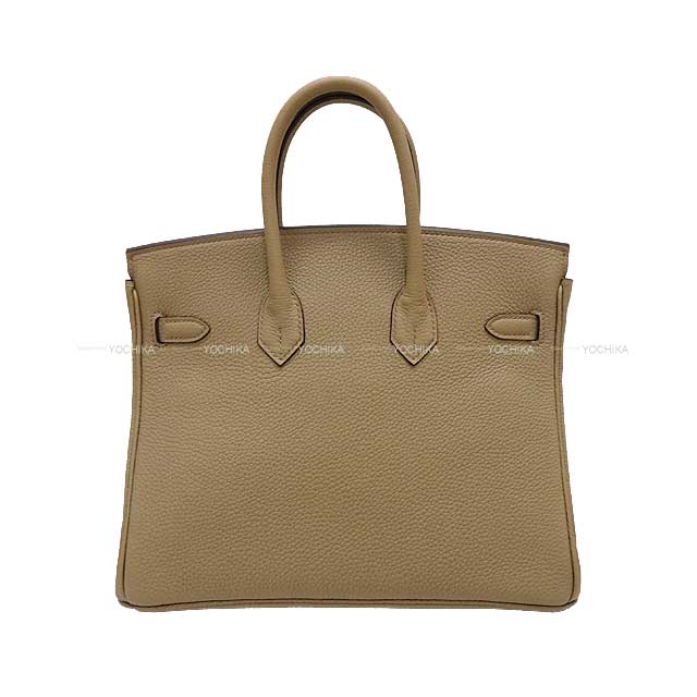 HERMES Handbag Birkin25 Beige Marfa Veau Togo Gold HW Stamp B[BRAND NEW][Authentic]