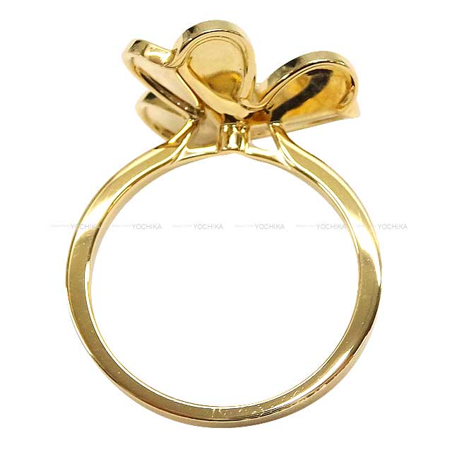 [Pre-loved] Van Cleef & Arpels ring Frivole 1P Diamond Small model Yellow Gold K18YG/Diamond #49 VCRP2DS49[LIKE NEW][Authentic]