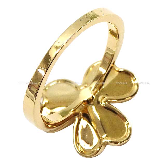 [Pre-loved] Van Cleef & Arpels ring Frivole 1P Diamond Small model Yellow Gold K18YG/Diamond #49 VCRP2DS49[LIKE NEW][Authentic]