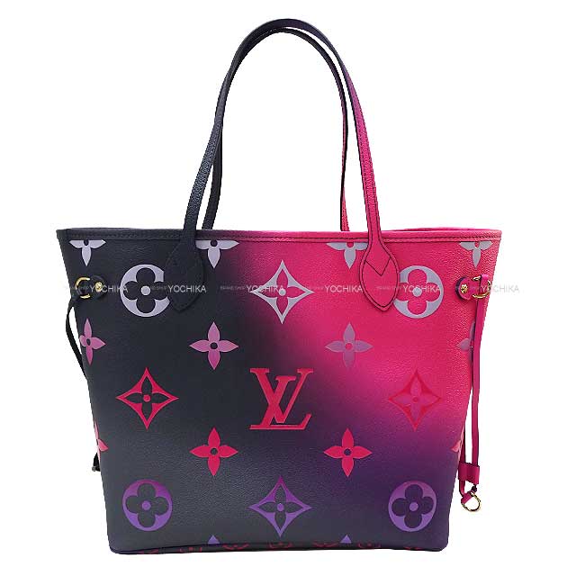 LOUIS VUITTON tote bag Spring in the City Capsule Collection Never Full MM Midnight Fuchsia Monogram Gradation Gold HW M20511[BRAND NEW][Authentic]