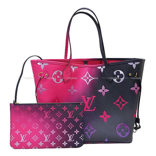 LOUIS VUITTON tote bag Spring in the City Capsule Collection Never Full MM Midnight Fuchsia Monogram Gradation Gold HW M20511[BRAND NEW][Authentic]