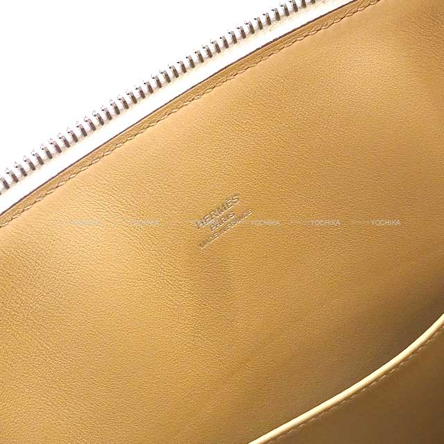 HERMES Shoulder bag Bolide1923 30 Rainbow Nata/Chai/Vert criquet/Mauve sylvestre Veau Epsom Silver HW Stamp B[BRAND NEW][Authentic]