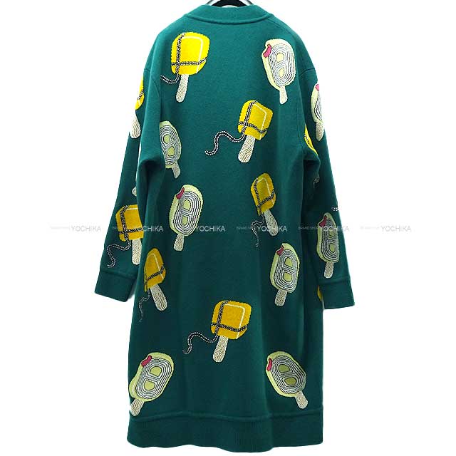 2024 SS HERMES Cardigan Long Cardigan Long Sleeves Fannie Ice