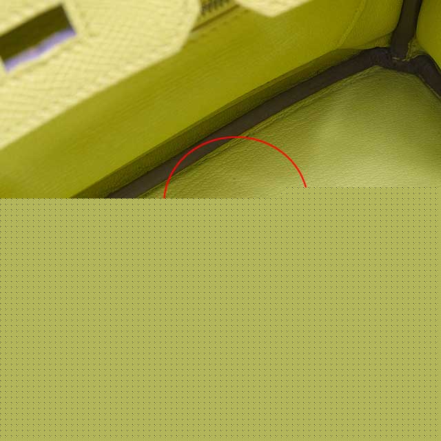 [Pre-loved] HERMES Handbag Birkin25 Soufre Ever Grain Silver HW Stamp ▢Q[LIKE NEW][Authentic]