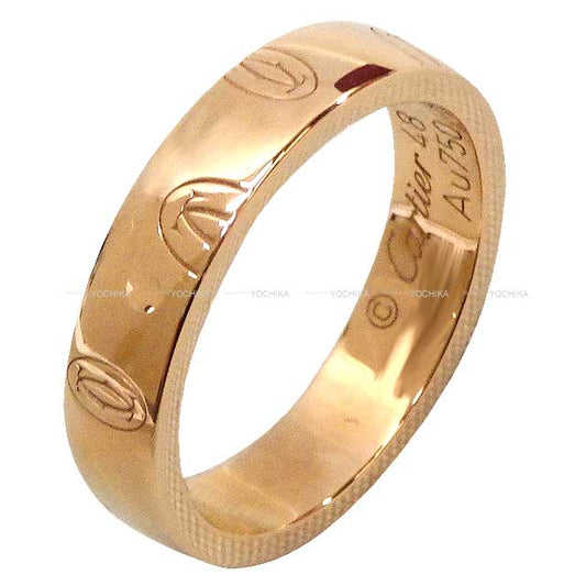 CARTIER ring Happy Birthday #48 Au750 Pink gold B4051148[EXCELLENT][Authentic]