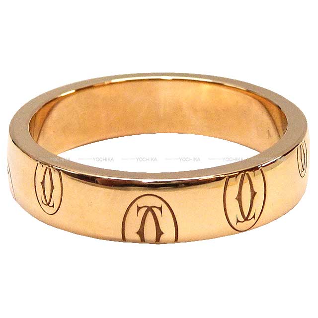 CARTIER ring Happy Birthday #48 Au750 Pink gold #48 B4051148[EXCELLENT][Authentic]