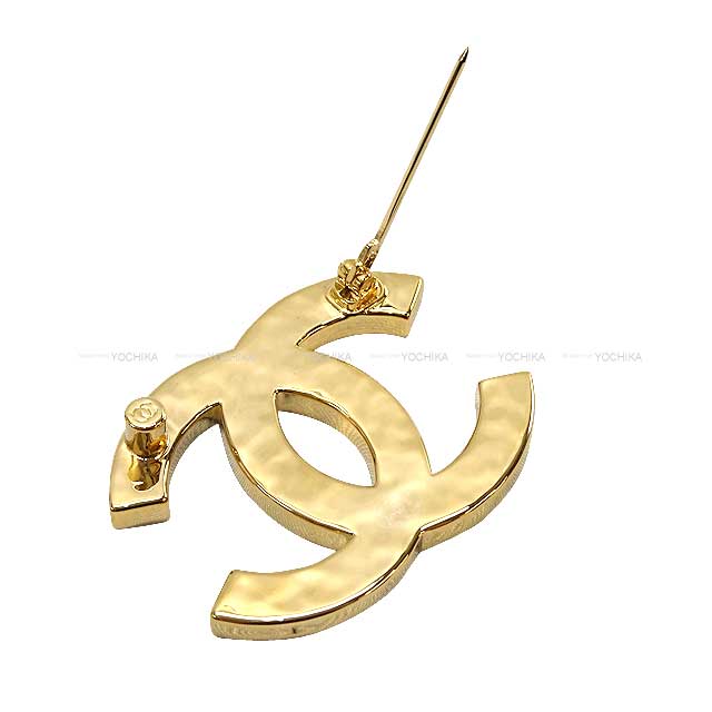 CHANEL broach COCO Mark Noir (Black)/Gold Metal Resin Gold HW ABD291[BRAND NEW][Authentic]