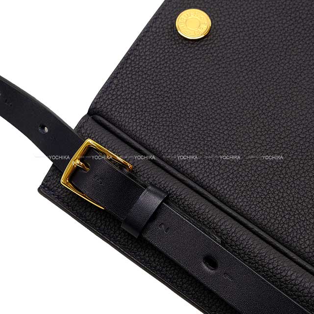 HERMES Shoulder bag Perspective Cavaliere Caban Veau Togo/Vache Hunter Gold HW Stamp B[BRAND NEW][Authentic]