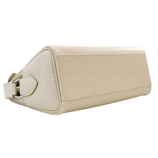 HERMES Shoulder bag Kelly Messenger 24 PM Beton Veau Tadelakt Silver HW Stamp B[BRAND NEW][Authentic]