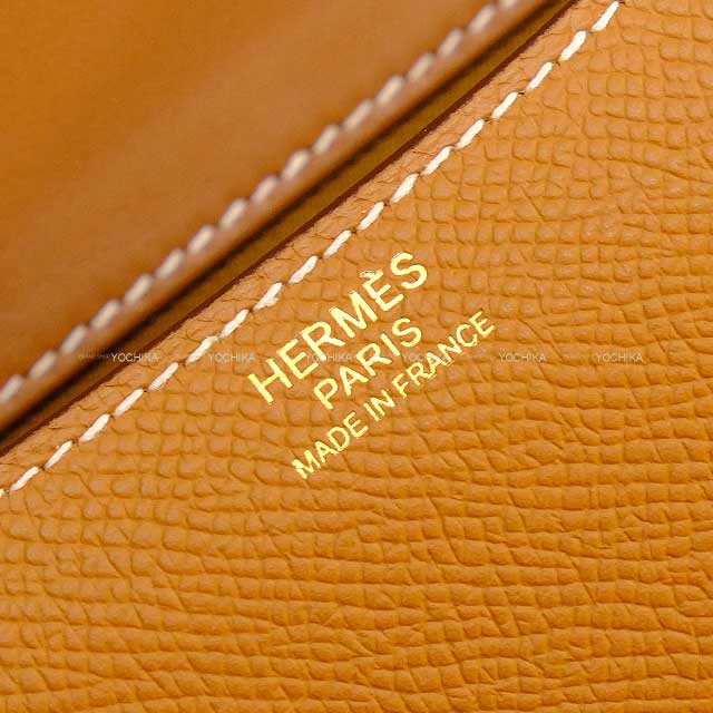 HERMES Shoulder bag Constance 1 24 MM Miroir Gold Veau Epsom Gold HW Stamp B[BRAND NEW][Authentic]