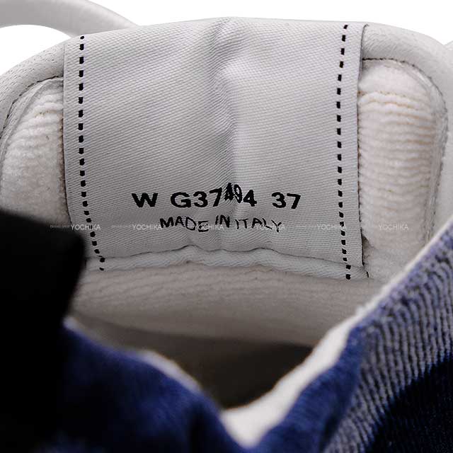 CHANEL スニーカー ホワイト/ネイビー/バーガンディ Chanel CC Sneakers Runner US 7.5 UK 6.5 40.5 Trainers Blue Grey