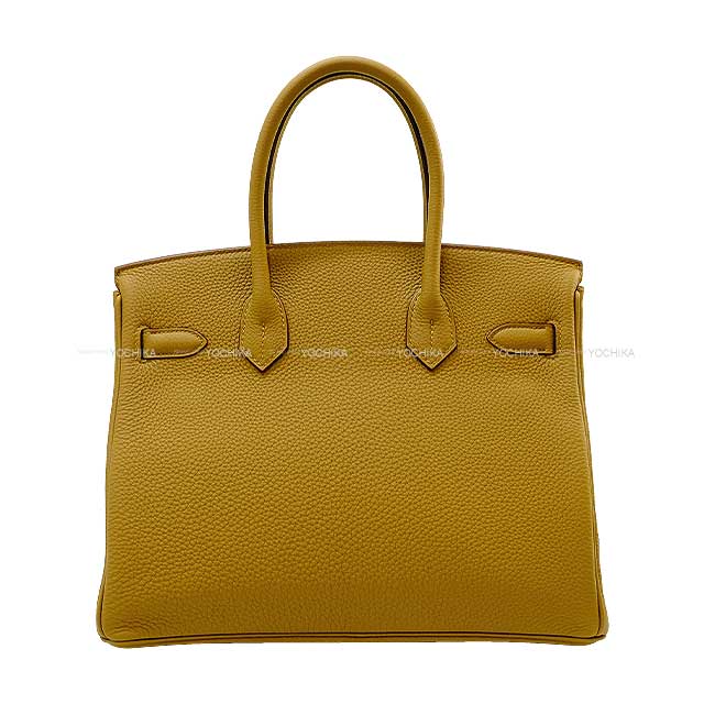 HERMES Handbag Birkin30 Bronze dore Veau Togo Gold HW Stamp Y[EXCELLENT][Authentic]