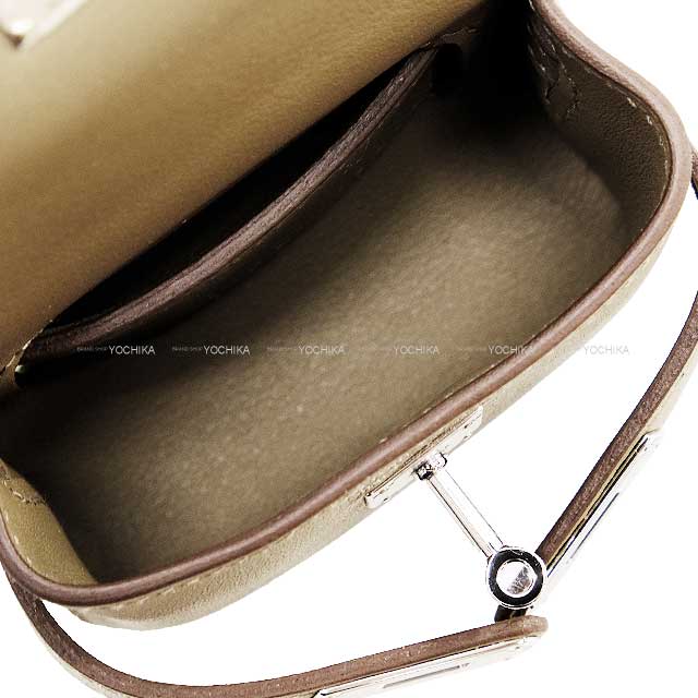 HERMES Shoulder bag Kelly Moove Etoupe Evercalf Silver HW Stamp W[BRAND NEW][Authentic]