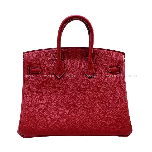 HERMES Handbag Birkin25 Rouge Grenade Veau Togo Gold HW Stamp B[BRAND NEW][Authentic]