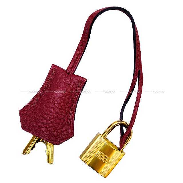 HERMES Handbag Birkin25 Rouge Grenade Veau Togo Gold HW Stamp B[BRAND NEW][Authentic]