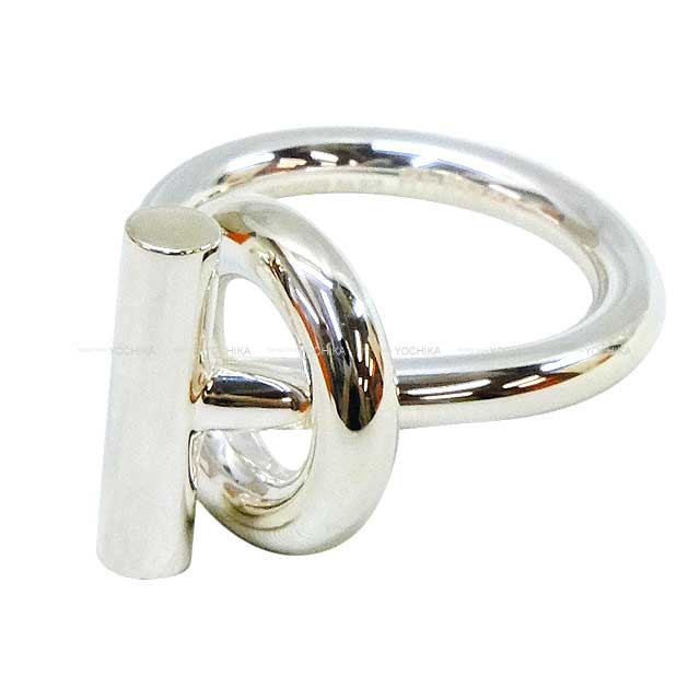 HERMES ring Echappee #54 Silver925[EXCELLENT][Authentic]