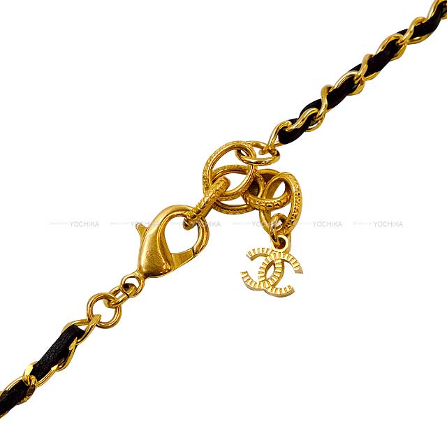 2022 SS CHANEL necklace Perfume Perfume Motif pendant Gold Gold HW AB8238[EXCELLENT][Authentic]