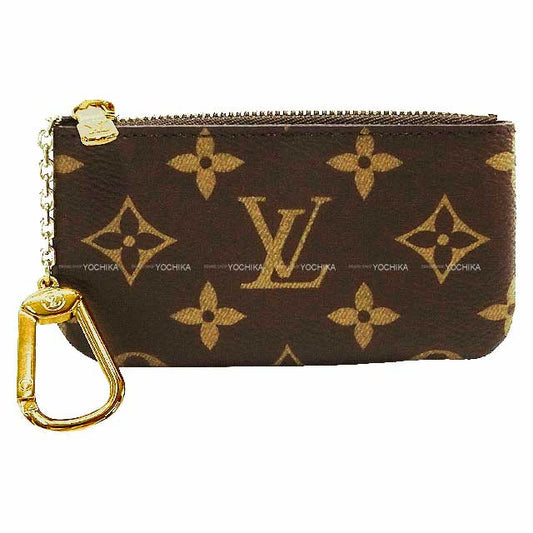 LOUIS VUITTON key case Pochette Cles Card Monogram Canvas Gold HW M62650[BRAND NEW][Authentic]