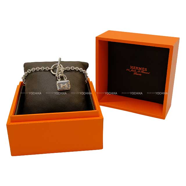 [Pre-loved] HERMES bracelet Amulettes Constance Silver925 (SV925 Ag925)[LIKE NEW][Authentic]